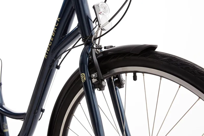 Ridgeback Avenida 7 Traditional Step-Through Bike in Dark Blue-5